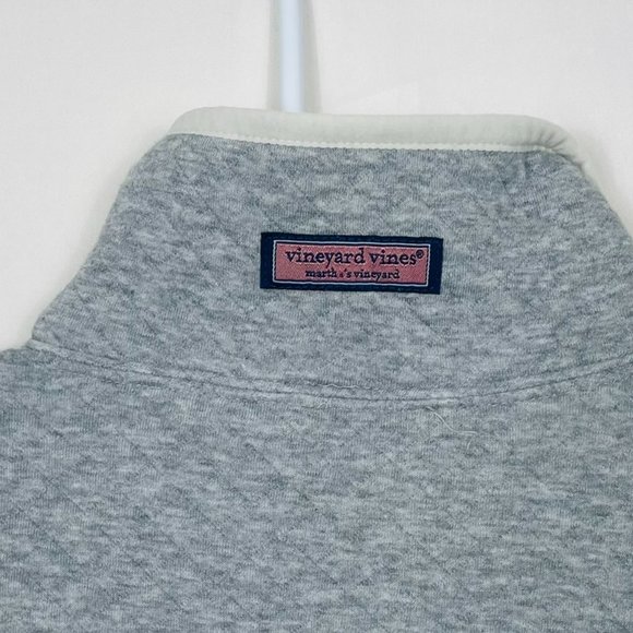 Vineyard Vines NWOT Women’s Mixed Media Sherpa 1/2 Zip Pullover Size S - Picture 9 of 12